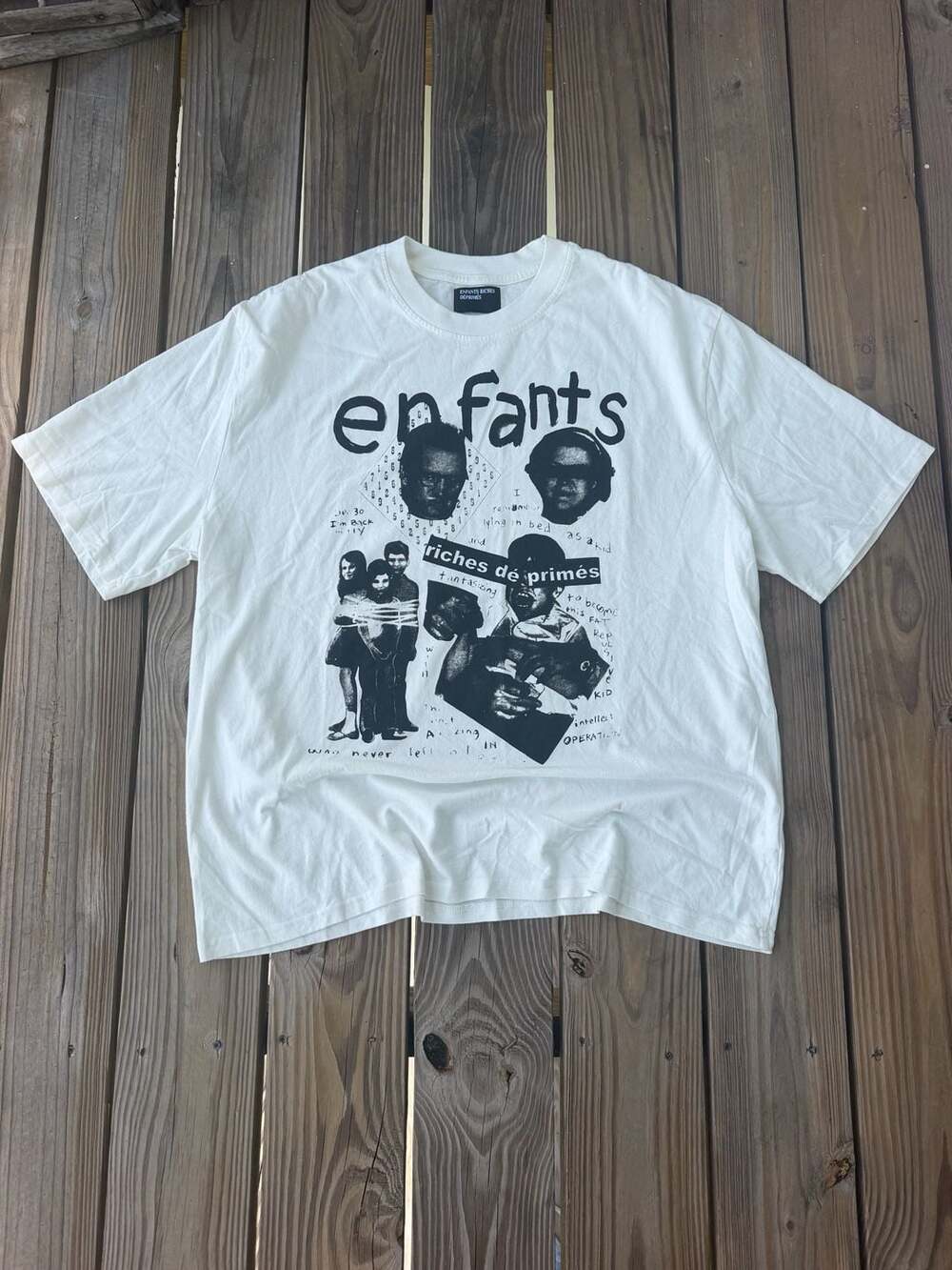 ERD Graphic White Short Sleeve